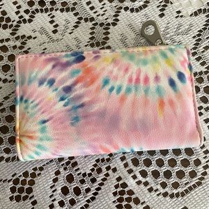 Tie dye wallet